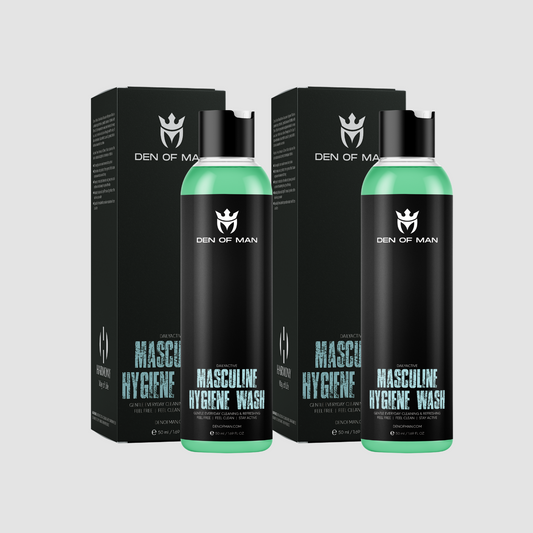 Den of Man Daily Active Masculine Hygiene Wash For Jock Itch, Daily Cooling & Refreshing, 50GM (Pack of 2)